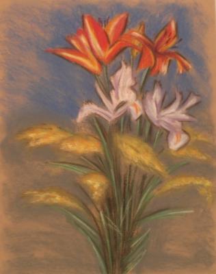 Copy 58 (irises and lilies). Lukaneva Larissa
