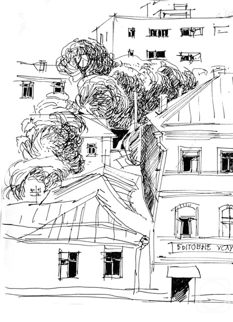 Vrublevski Yuri. Collection of drawings 1-7/68