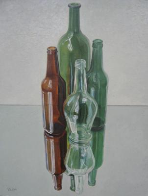 Bottles. Still Life No3. Kuznetsov Vladimir