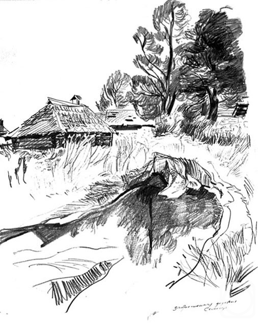 Vrublevski Yuri. Collection of drawings 1-28/83