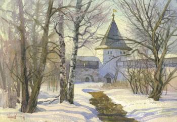 At the walls of the old monastery. Pugachev Pavel