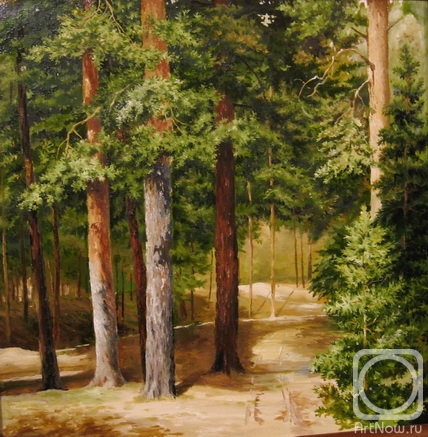 Repyuk Igor. Pines on Popovka