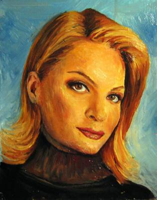 Woman's portrait. Kyrzanov Evgeny