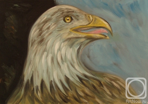 Lukaneva Larissa. Copy 70 (eagle's head)