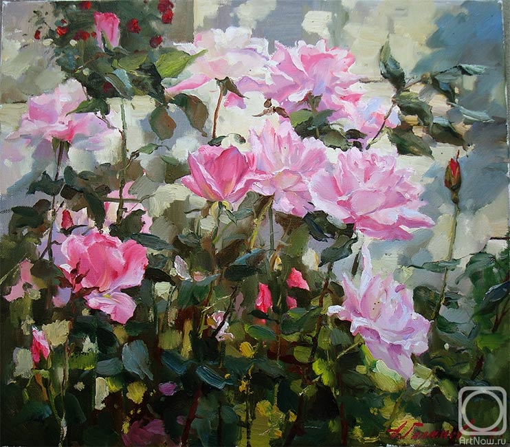 Galimov Azat. Among the roses