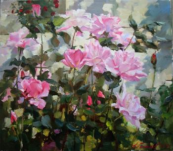 Among the roses. Galimov Azat