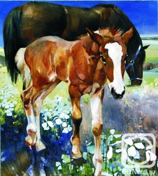Voronova Oksana. foal