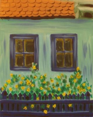 Copy 76 (house with front garden). Lukaneva Larissa