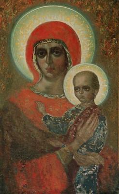 Mother and child. Morozov Edward