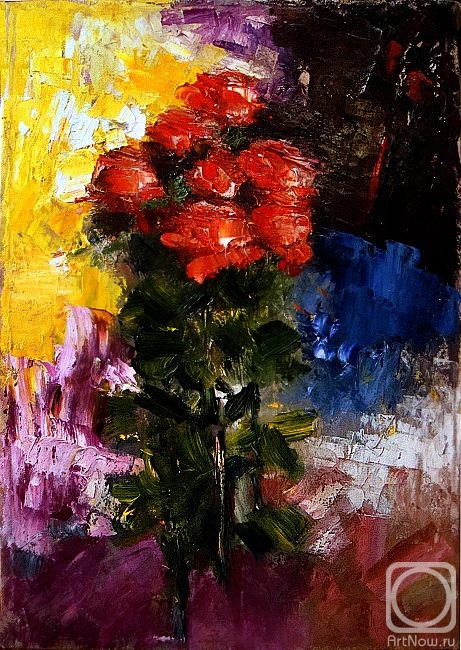 Zhadko Grigory. Scarlet roses