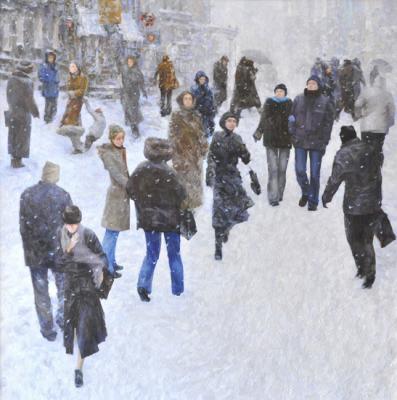Snowfall. Fayvisovich Aleksandr