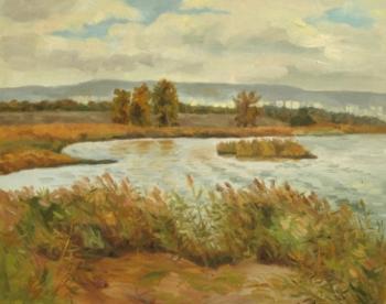 Fall in the reeds. Pohomov Vasilii