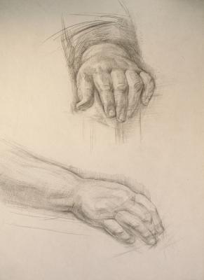Woman`s Hands. Yudaev-Racei Yuri