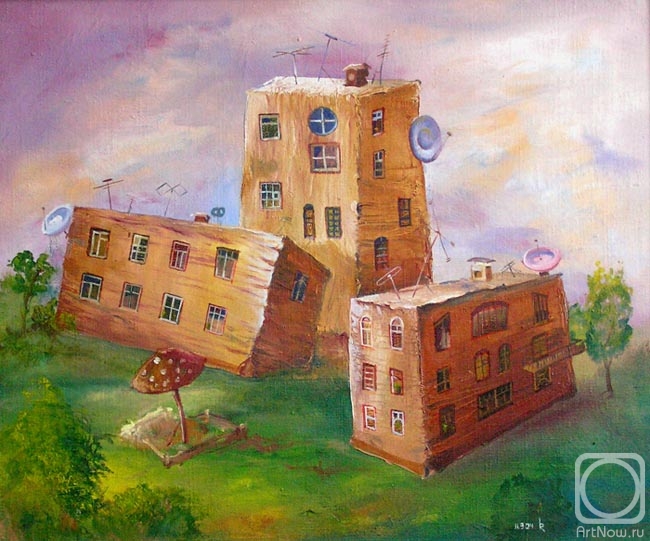 Velichko Roman. Brick houses