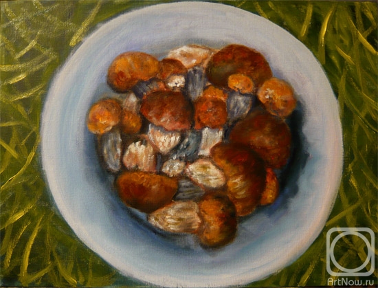Kokoreva Margarita. The joy of the mushroom picker