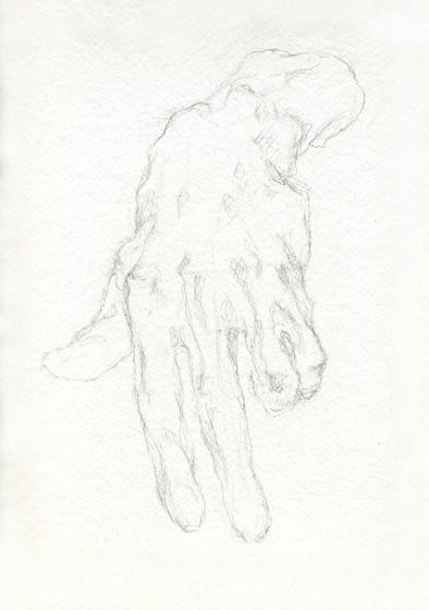 Fayvisovich Aleksandr. O.Rodin "Hand" (Study-3)