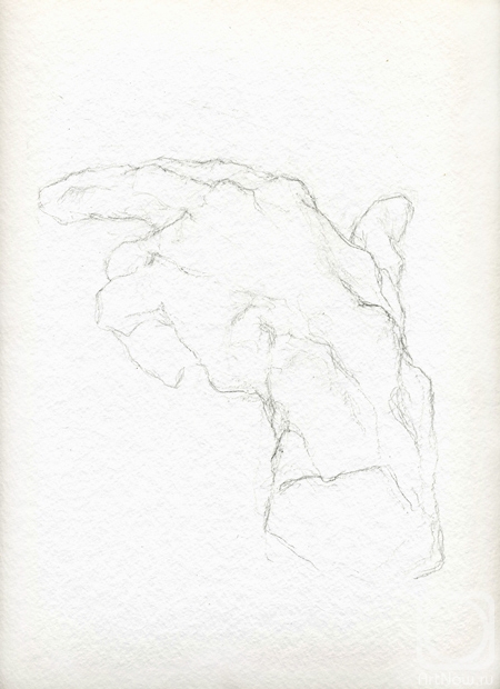 Fayvisovich Aleksandr. O.Rodin "Hand" (Study-2)