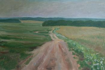 The road to Zaozerie (Lanscape). Klenov Valeriy