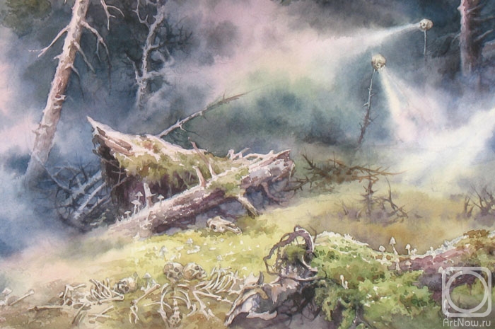 Pugachev Pavel. Baba Yaga Abode (fragment)