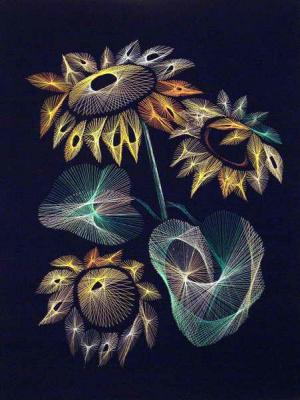 Sunflowers (Technics). Voronova Olga