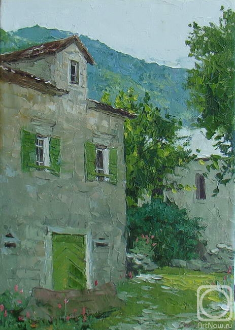 Gololobov Evgenij. Montenegrin courtyard