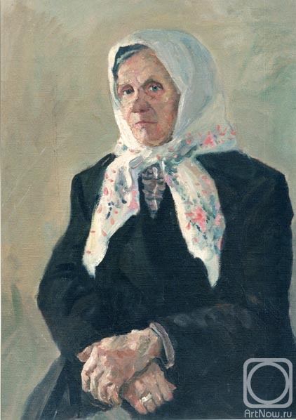 Fedorenkov Yury. Old woman portrait