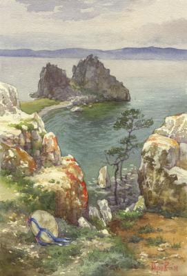 Olkhon Island, Shamanka Rock. Pugachev Pavel