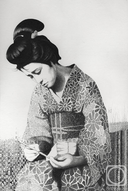 Goncharova Katherina. Variations on T. Umiji's Female Images III