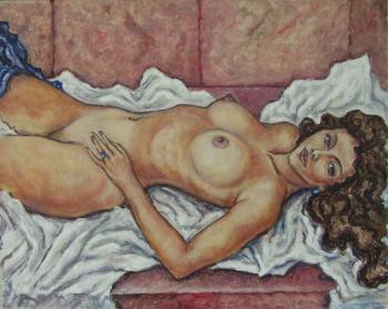 Nude with earring. Kyrskov Svjatoslav