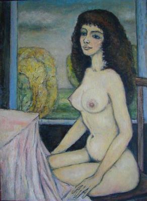 Nude at the window. Kyrskov Svjatoslav