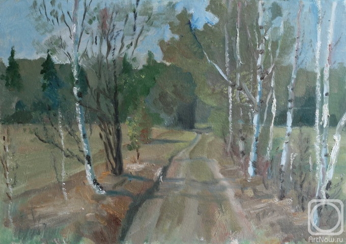 Klenov Valeriy. Rural road
