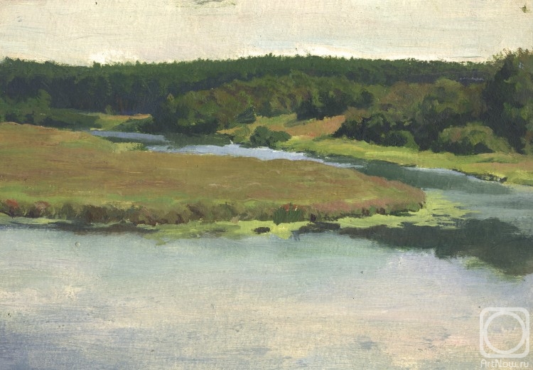 Chernov Denis. Sketch. The River Shacha