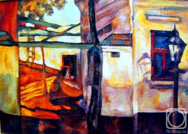 Morosova Natalia. court yard