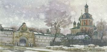 Gorki Monastery in Bad Weather. Pugachev Pavel