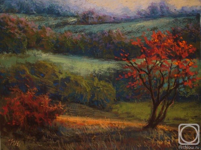 Herrero-Utiasheva Julia. Little autumn landscape