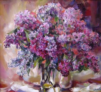 bouquet of a lilac. Luchkina Olga