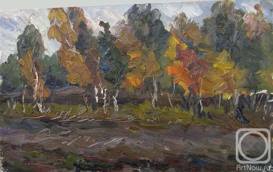 Fedorenkov Yury. 1957. Golden fall. The first art of artist