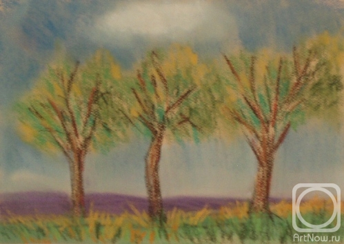 Lukaneva Larissa. Copy 101 (three trees)