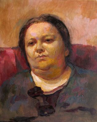 Maria (portrait study). Yudaev-Racei Yuri