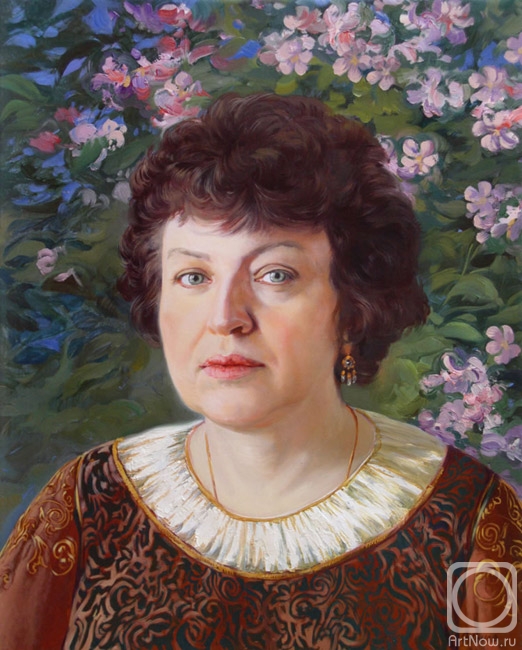 Panov Eduard. Luba's portrait