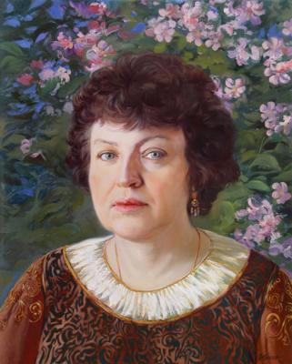 Luba's portrait. Panov Eduard