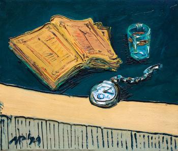 Still life with watch