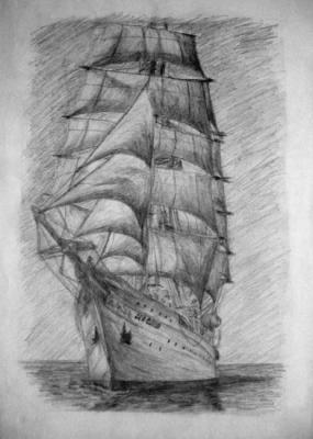The sailer. Nekhorosheva Svetlana