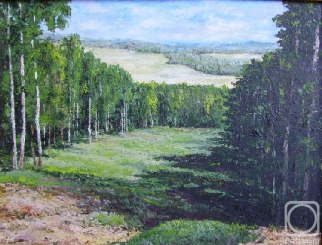 Kyrskov Svjatoslav. Birch Forest