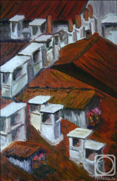 Gvozdetskaya Irina. The Milan Roofs