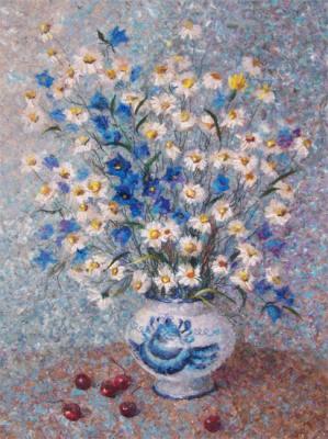 Bouquet of daisies. Hitkova Lyubov