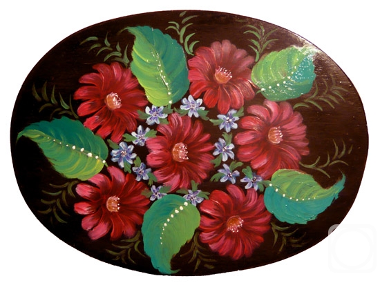 Kokoreva Margarita. Floral Dance Board