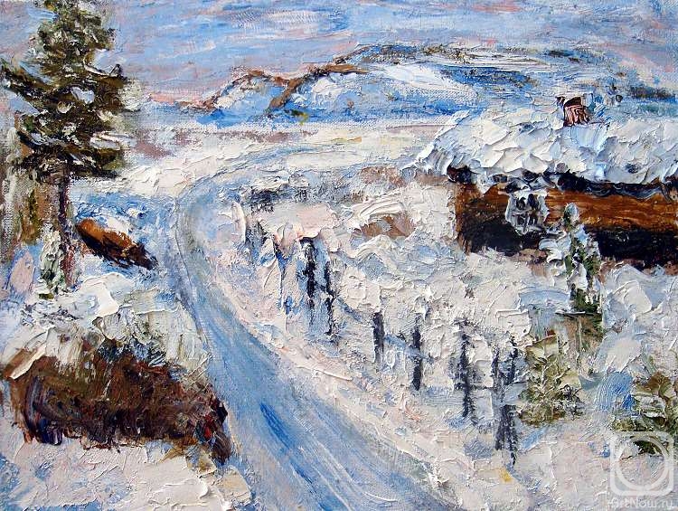 Zhadko Grigory. Sheregesh. Early March