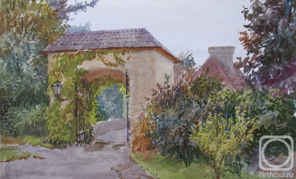Kiryanova Victoria. Entrance gate to Oberrann Castle