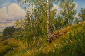 Old birch trees. Nesterov Vasiliy